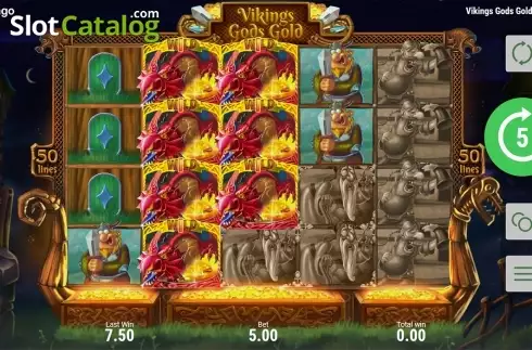 Скрин8. Viking's Gods Gold слот