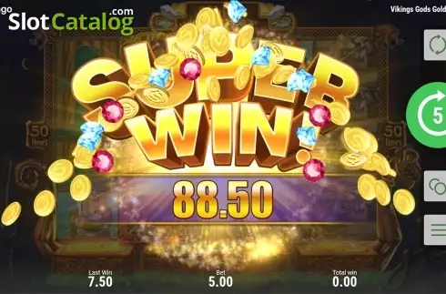 Скрин9. Viking's Gods Gold слот