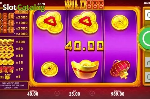 Скрин3. Wild 888 слот