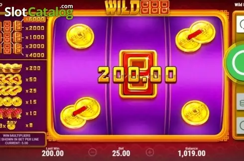 Скрин5. Wild 888 слот