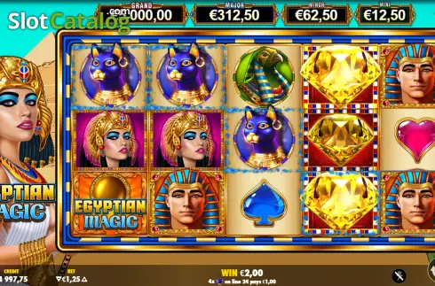 Скрин4. Egyptian Magic (Atomic Slot Lab) слот