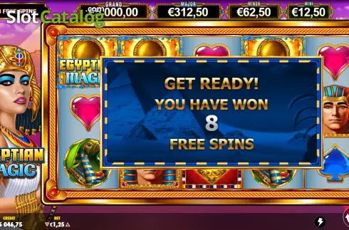 Скрин7. Egyptian Magic (Atomic Slot Lab) слот
