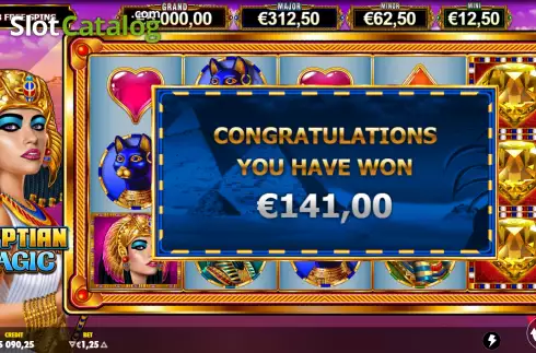 Скрин8. Egyptian Magic (Atomic Slot Lab) слот