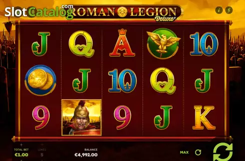 Скрин2. Roman Legion Deluxe слот