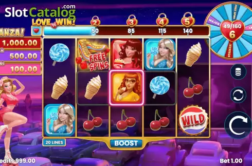 Скрин3. Betty's Big Bonanza слот