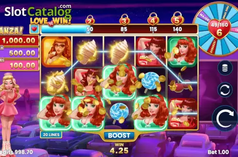 Скрин4. Betty's Big Bonanza слот