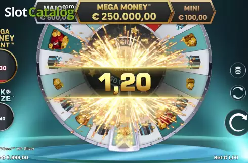 Скрин3. Mega Money Wheel VIP Silver слот