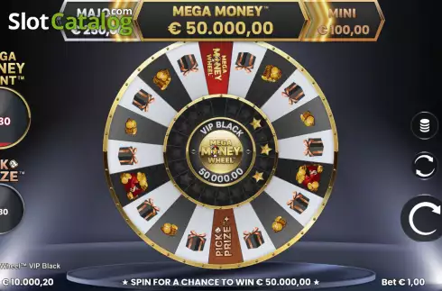 Скрин2. Mega Money Wheel VIP Black слот