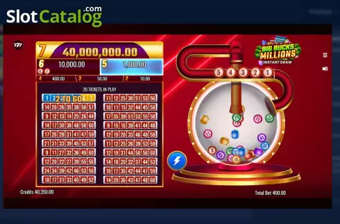 Скрин2. Big Bucks Million слот
