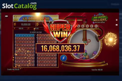 Скрин3. Big Bucks Million слот