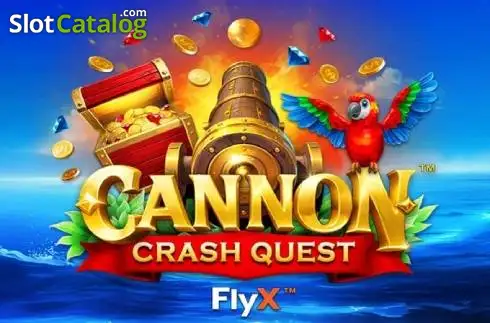 Cannon Crash Quest FlyX логотип Cannon Crash Quest FlyX логотип