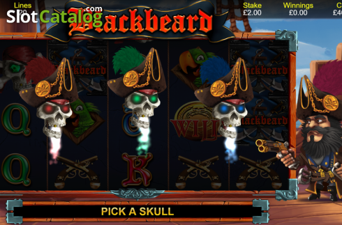 Скрин5. Blackbeard (Bulletproof Games) слот