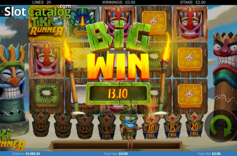 Скрин8. Tiki Runner слот