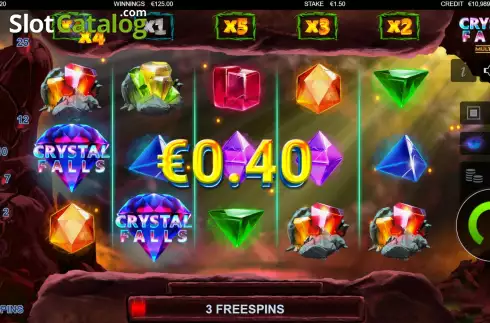 Скрин8. Crystal Falls Multimax слот