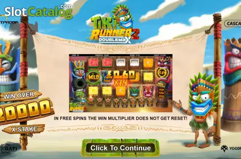Скрин2. Tiki Runner 2 - Doublemax слот