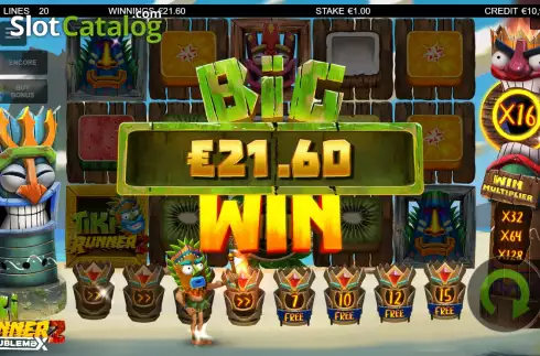 Скрин6. Tiki Runner 2 - Doublemax слот