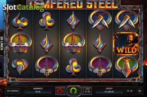 Скрин3. Tempered Steel слот