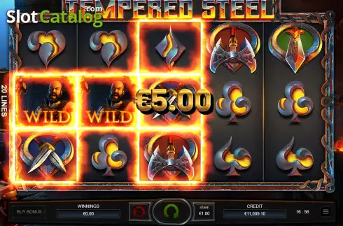 Скрин4. Tempered Steel слот