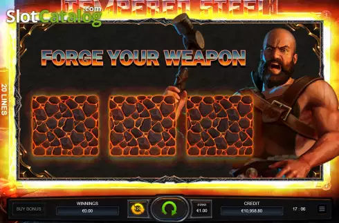 Скрин5. Tempered Steel слот