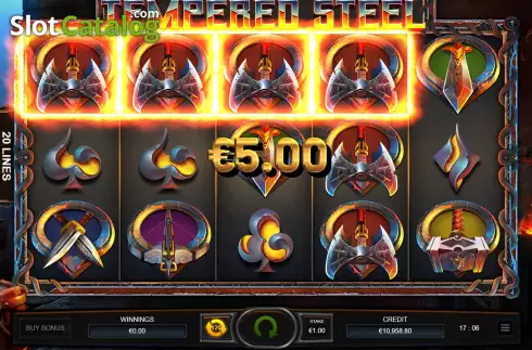 Скрин7. Tempered Steel слот