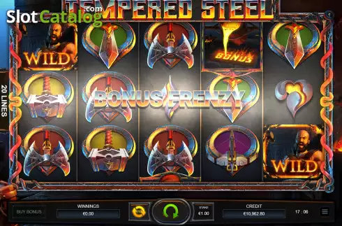 Скрин8. Tempered Steel слот