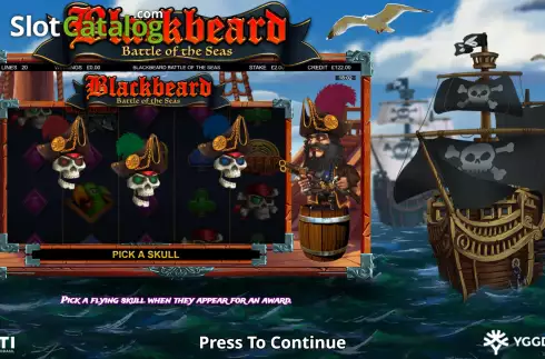 Скрин2. Blackbeard Battle Of The Seas слот