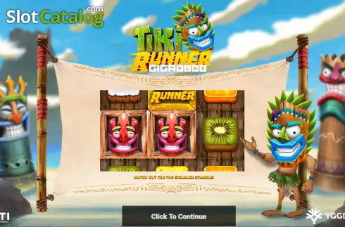 Скрин2. Tiki Runner GigaBlox слот