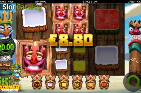 Скрин4. Tiki Runner GigaBlox слот