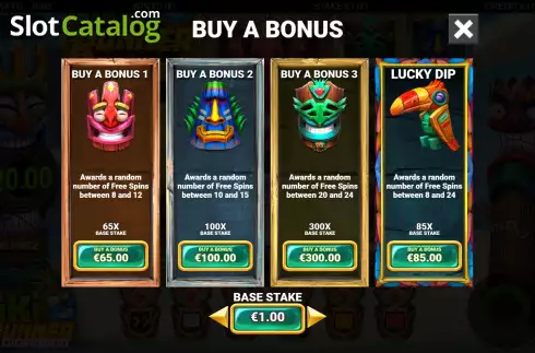 Скрин6. Tiki Runner GigaBlox слот