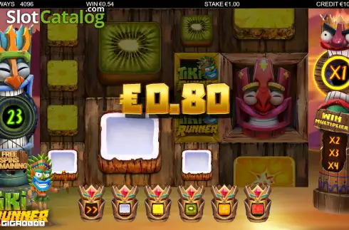 Скрин8. Tiki Runner GigaBlox слот