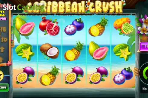 Скрин2. Caribbean Crush слот