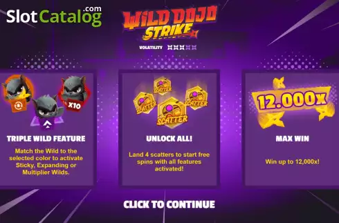 Скрин2. Wild Dojo Strike слот