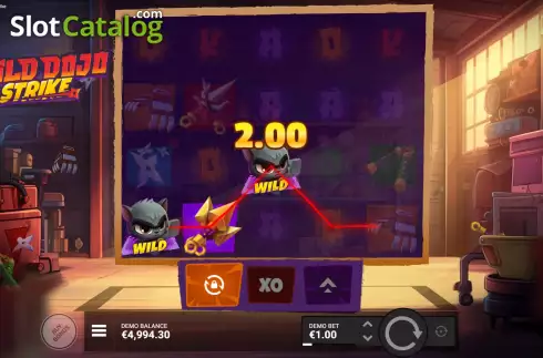 Скрин4. Wild Dojo Strike слот