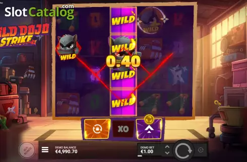 Скрин5. Wild Dojo Strike слот