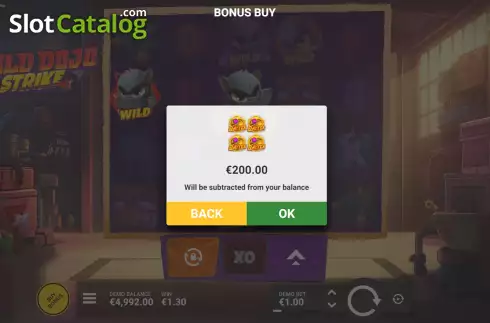 Скрин7. Wild Dojo Strike слот