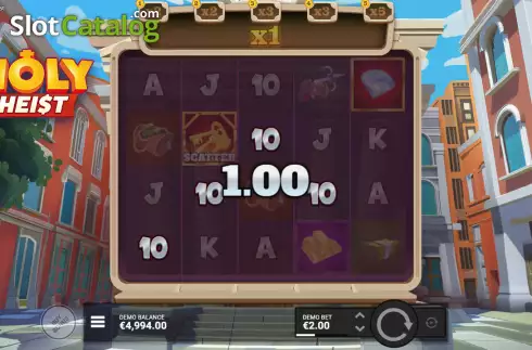 Скрин3. Holy Heist слот