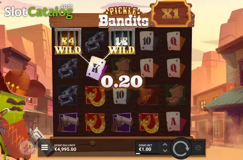 Скрин4. Pickle Bandits слот