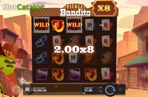 Скрин5. Pickle Bandits слот
