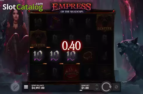 Скрин4. Empress of the Shadows слот
