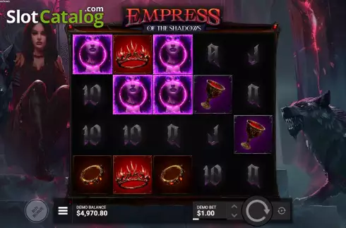 Скрин5. Empress of the Shadows слот