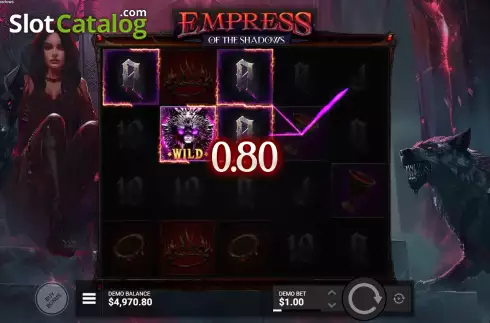 Скрин6. Empress of the Shadows слот