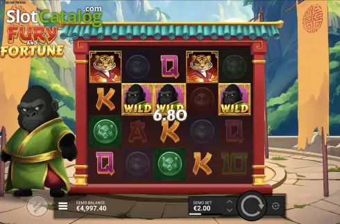 Скрин6. Fury and Fortune слот