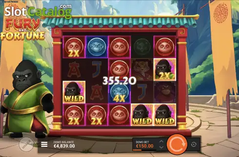 Скрин8. Fury and Fortune слот