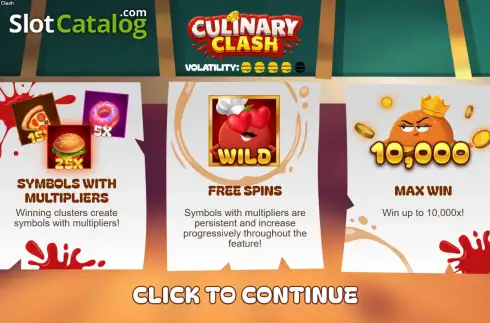 Скрин2. Culinary Clash слот