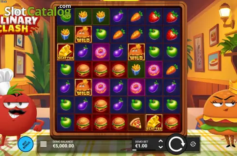 Скрин3. Culinary Clash слот