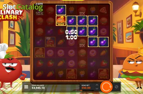 Скрин7. Culinary Clash слот