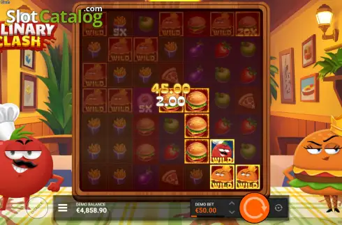 Скрин8. Culinary Clash слот