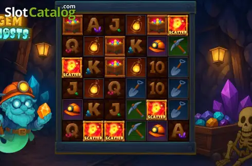 Скрин9. Gem Ghosts слот