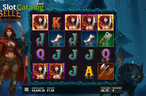 Скрин3. Belle The Blade Hunter слот