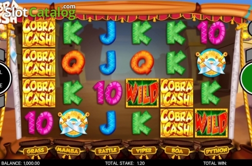 Скрин3. Cobra Cash слот